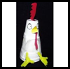 Really
  Funny Roosters  : Crafts Activities with Styrofoam Cups Ideas for Children