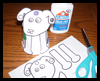 Styrofoam
  Cup Dog Craft for Dog's Colorful Day
