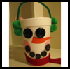 Snowman
  Cups  : Crafts Activities with Styrofoam Cups Ideas for Children