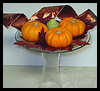 Pumpkin
  & Candles Centerpiece