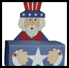 Uncle
  Sam Box for Games, Wishes or Candy