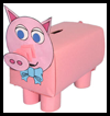 Piggy
  Bank Crafts  : Make Crafts with Tissue Boxes for Children