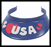 Decorated Visors for Kids
