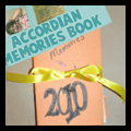 Making a New Years Memory Accordion Pocket Book to Hold Precious Memories