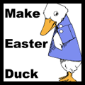 Make Easter Baby Duck Paper Folding Craft for Kids