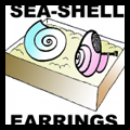 Make Earrings with Sea Shells for Mom on Mothers Day