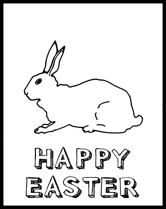 happy easter pictures print. Click on This Image to Print