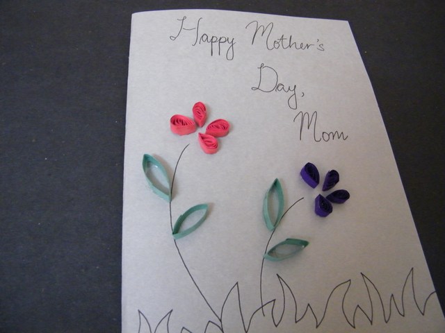 mothers day cards to make in school. Make Mom a Mother#39;s Day Flower