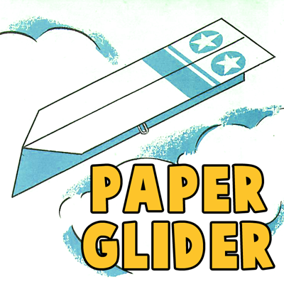 how to make a paper airplane glider. How to Make a Paper Airplane Glider in Easy Illustrated Steps Craft for Kids
