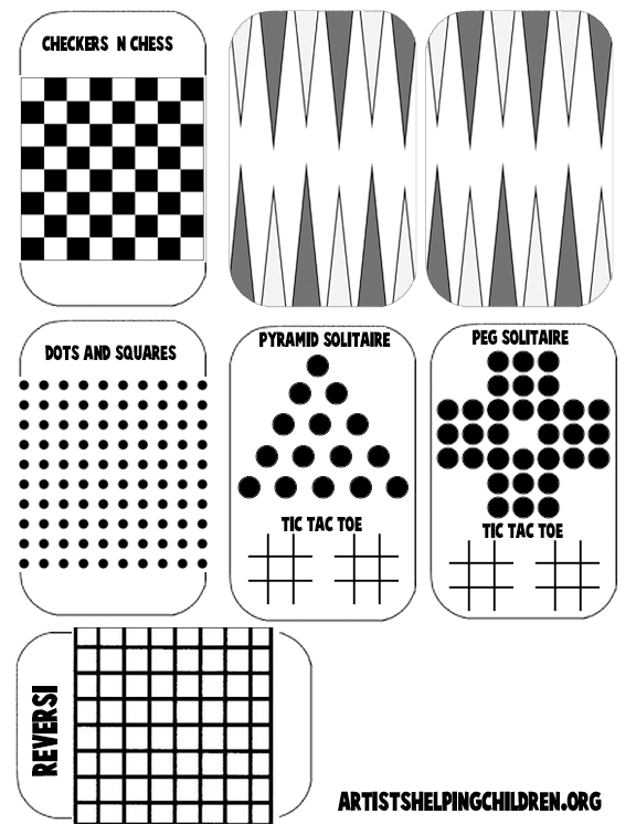 Gallery Printable Backgammon Board
