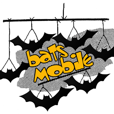 Craft Ideas Bats on Bats Mobile For Halloween    Animal Crafts Ideas    Kids Crafts