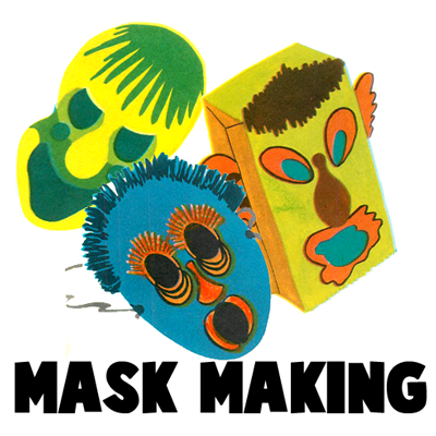 Halloween Craft Ideas Construction Paper on Masks    Clay   Sculpting Crafts Ideas    Kids Crafts   Activities