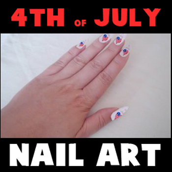 How to Make Removable Nail Art for 4th of July : Fun Craft Idea for Independence  Day - Kids Crafts & Activities - Kids Crafts & Activities