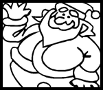 Fun4thechildren.blogspot.com : Santa Coloring Pages and Printables