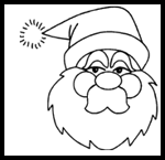 Coloring-pages-to-print.blogspot.com : Santa Coloring Pages and Printables