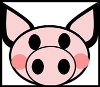 How to Make Paper Pig Masks