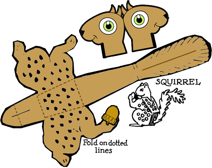 Squirrel Crafts For Kids Arts And Crafts Squirrels Projects Ideas For 