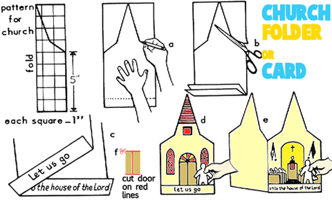 How to Make Churh Steeple Cards