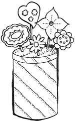 Make a Candy Flower Box