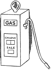 Milk Carton Gas Pump