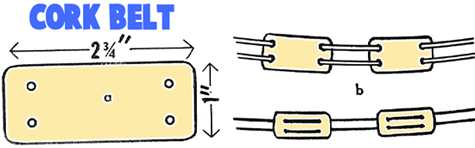 How to Make Cork Belts