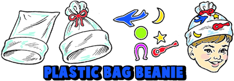 Make Plastic Bag Beanie Hats