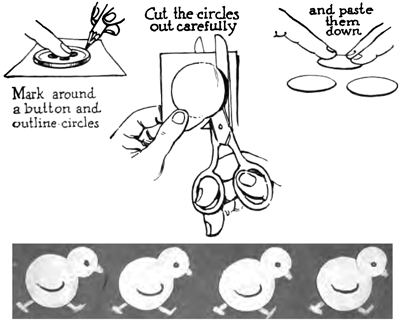 Drawing Baby Chicks with Circles