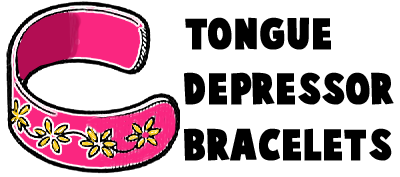 Tongue Depressor Braclets