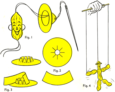 Make a Peanuts Puppet Marionnette