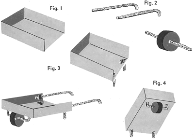 Making a Pipecleaner Wheel Barrow