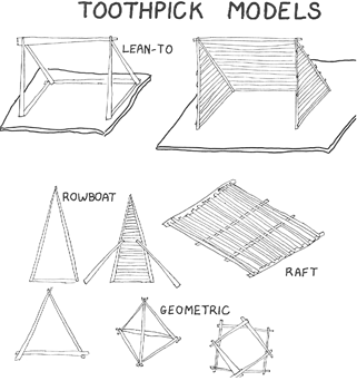 Making Toothpick Models