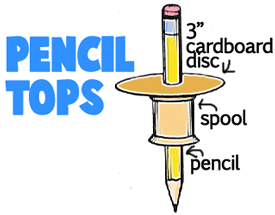 Making Toy Pencil Tops
