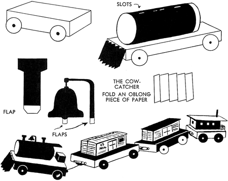 How to Make Choo Choo Trains from Boxes