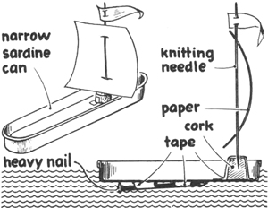 Sardine Can Floating Boat Craft