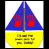 Sailboat
  Card for Father's Day