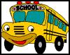 School
  Bus Paper Craft