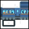 Train
  Passenger Car Paper Craft