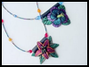 Glitter
  Flower Pendants