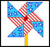 Patriotic
  Pinwheel