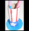 Patriotic
  Pen Pot Craft