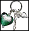 Green
  Heart Key Ring Fob