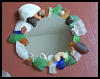 Sea
  Glass Mirror or Photo Frame