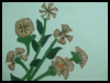 Make Flowers Using Pencil Shavings