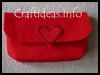 Felt
  Clutch or Cosmetic Bag