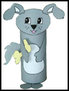 Dog
  Toilet Paper Roll Craft