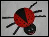 Paper
  Plate Ladybug Craft