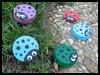 Plastic
  Lid Ladybugs