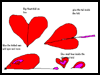 Folded
  Heart Mouse Paper Craft Instructions