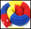 Knitted
  Toy Snake