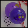 Spinning
  Balloon Spider Craft